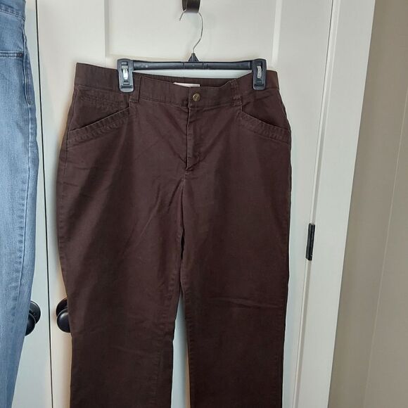 Two pair bundle Gloria Vanderbilt/Christopher & Banks Sz 14 - Picture 9 of 14